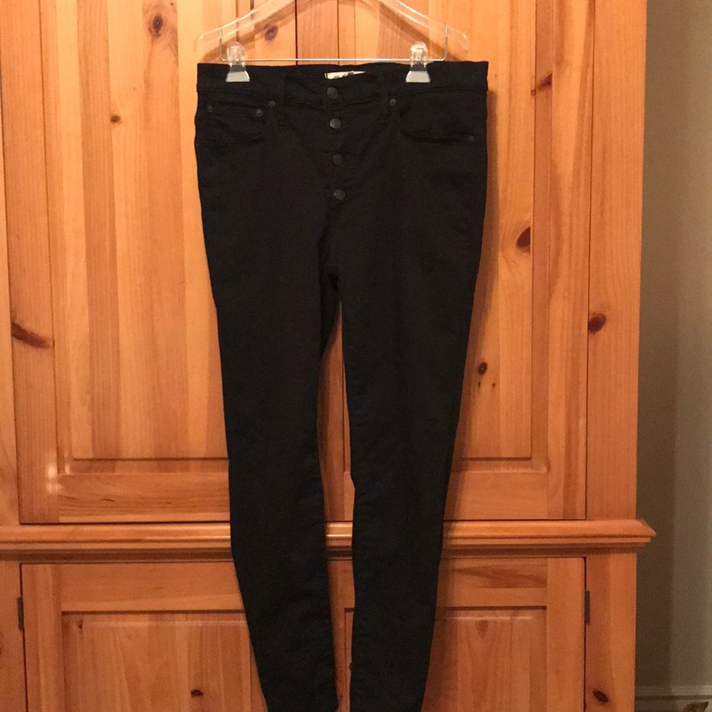 Madewell Black Skinny Jeans